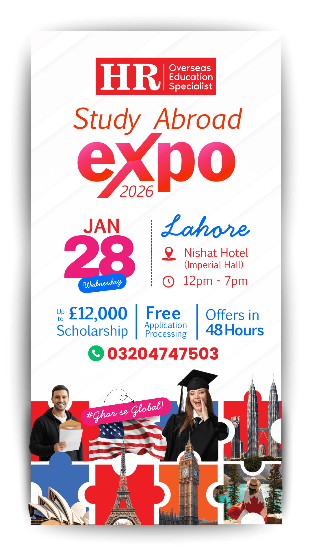 HR Study Abroad Expo Lahore