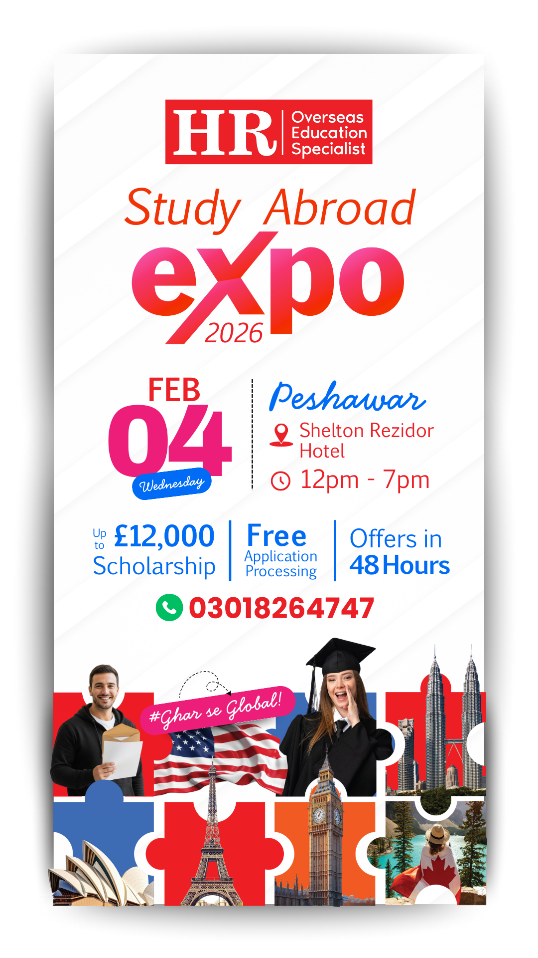 HR Study Abroad Expo Peshawar