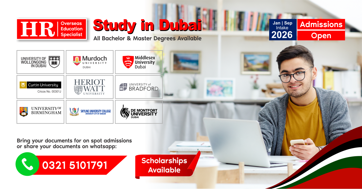 UAE Government Universities for Pakistani Students