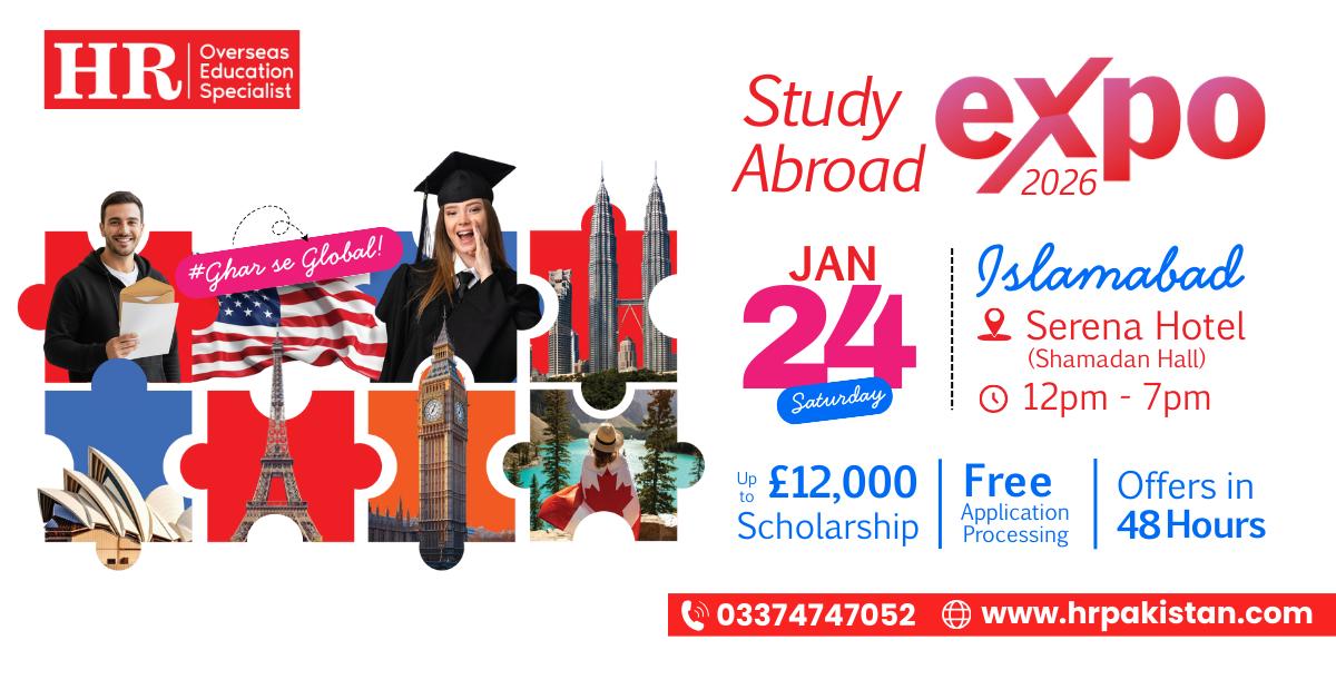 Study Abroad Expo 2026 in Islamabad